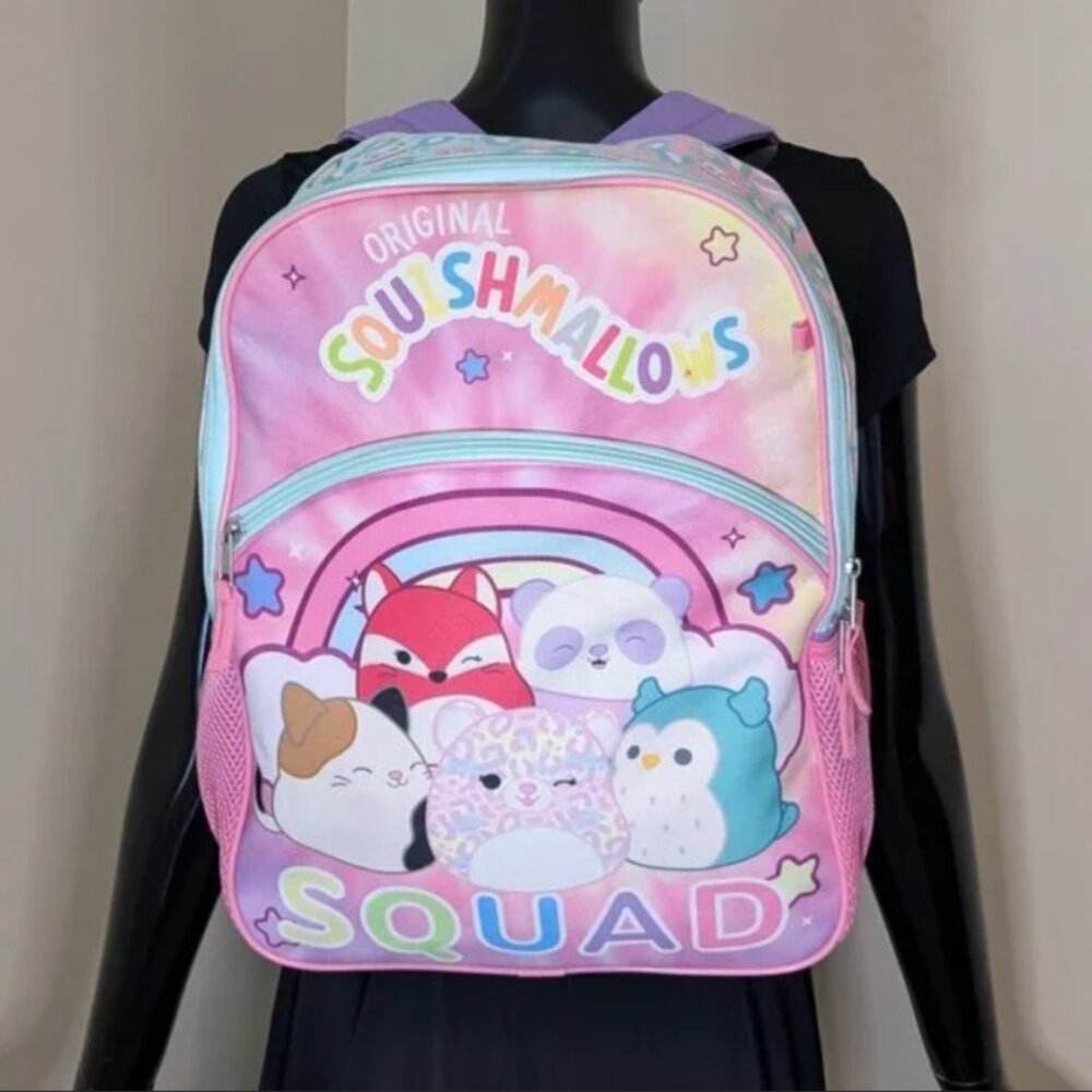 Bioworld Squishmallows Squad Characters Kids 16" Backpack